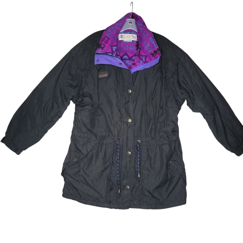 Vintage 90s Columbia Ski Winter Jacket Insulated Womens Size L Radial Sleeve